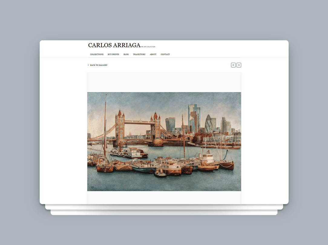 Carlosarriaga.com mockup 2